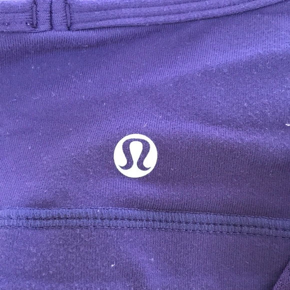 LULULEMON Athletica Size 4 dark violet No Limit tank - Picture 3 of 6